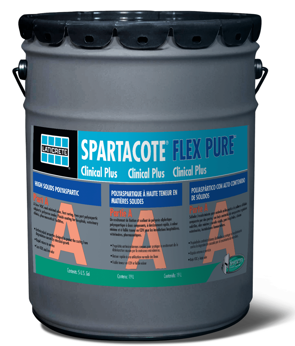 SPARTACOTE® PURE Clinical Plus™ Ultra - High Solids Concrete Coating for Indoor and Hygiene - Sensitive Areas