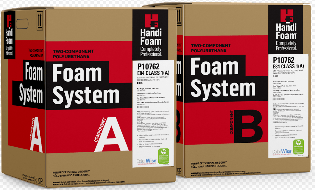 HANDIFOAM Open Cell (HFO) Spray Foam Insulation Product for Large Voids and Surfaces