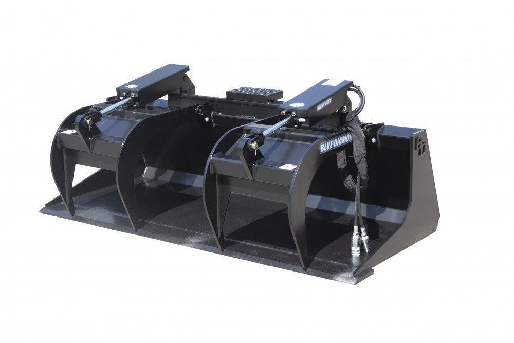Heavy Duty Blue Diamond® Grapple Bucket for Up to 50 hp Skid Steers