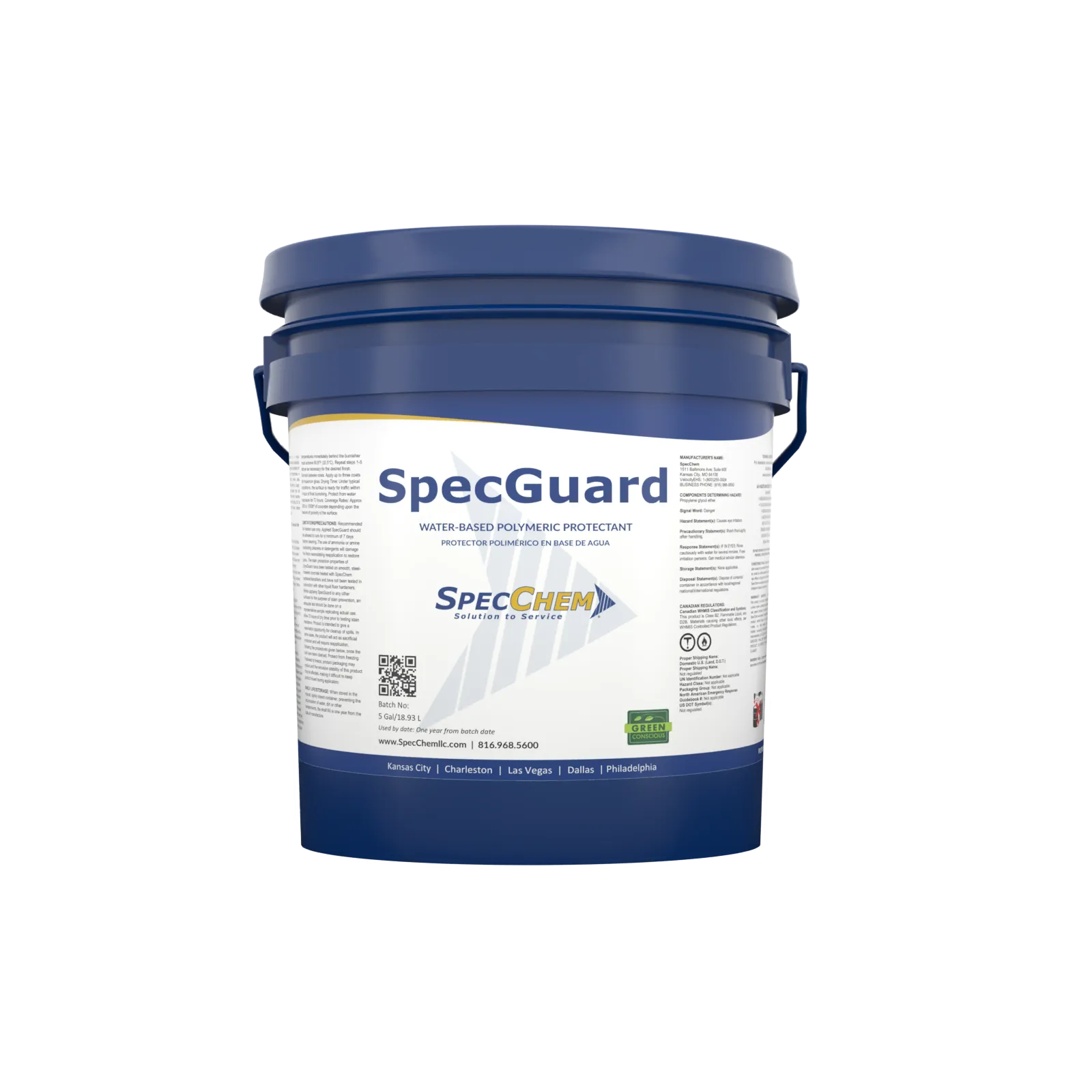 SpecGuard: High - performance Water - based Polymeric Protectant for Concrete Floors