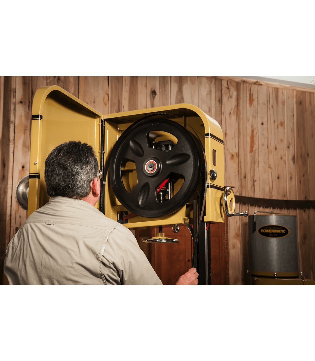 Powermatic PM2013B 20-Inch 5HP 1PH 230V Floor Bandsaw for Woodworking