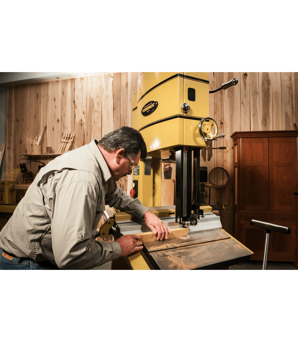 Powermatic PM2415B 24-Inch Industrial Floor Bandsaw with 5HP 1-Phase 230V Motor