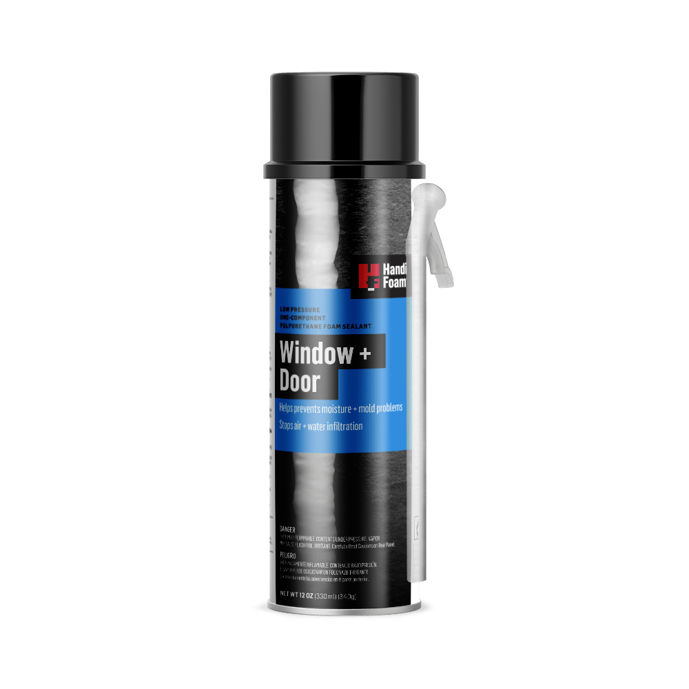 HandiFoam Low-Pressure One-Component Polyurethane Foam Sealant for Windows and Doors