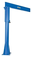 Floor - Mounted Jib Cranes for Various Workstation Applications