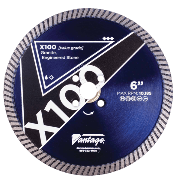 High - Quality Value Plus Grade 7 Stone Blade with Turbo Rim for Cutting Applications
