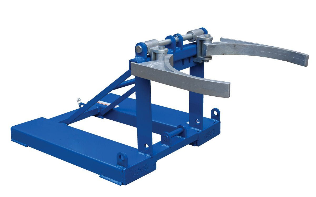 Durable Fork - Mounted Polyethylene Drum Handlers for Easy Handling