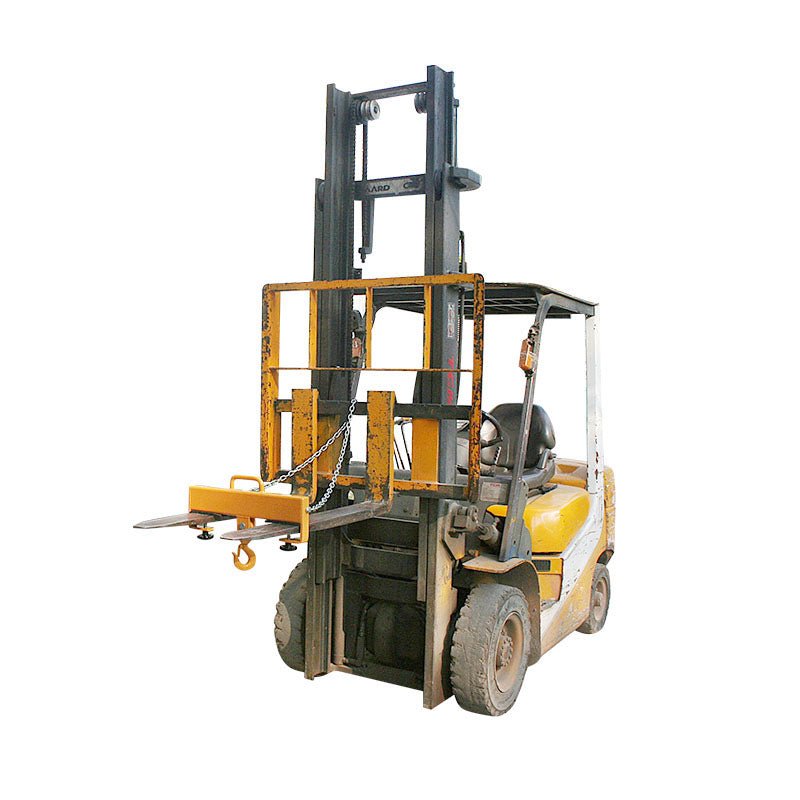 Double Fork Fork Hook Attachment - Quickly Convert Forklift to Mobile Crane