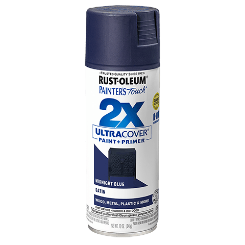 High - Quality Painter's Touch 2X Ultra Cover Satin Finish Spray Paint in 12 - ounce Cans, Pack of 6