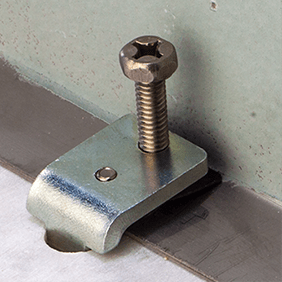 Pack of 50 GoClips SS 1/8-Inch Rims - Ideal Sink Installation Clips